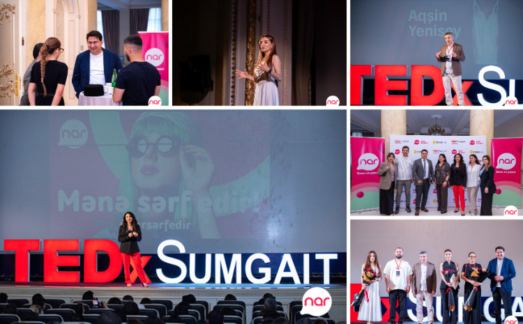 TEDx Sumgait successfully held with Nar as the main partner 