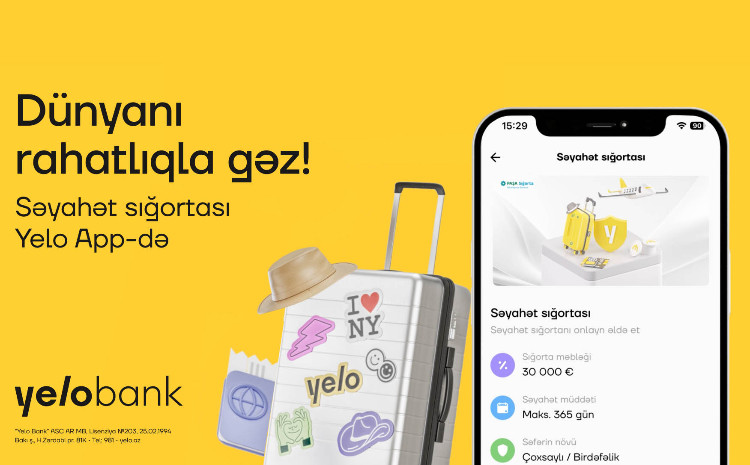 Fully online travel insurance with Yelo App 