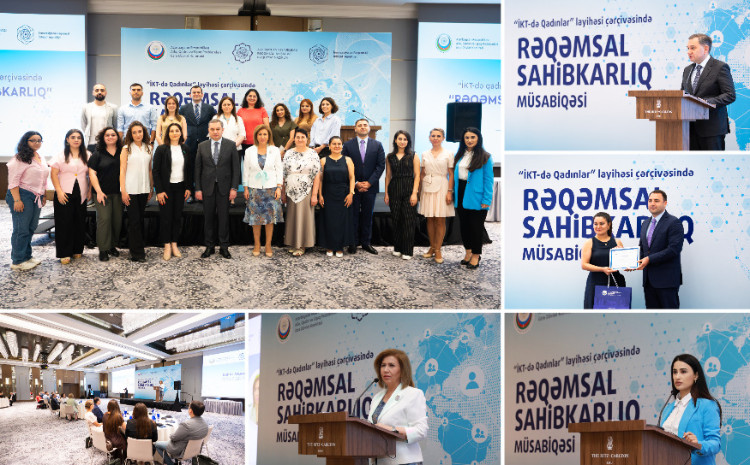 İKT-də qadınların rolu güclənir: “Rəqəmsal Sahibkarlıq” müsabiqəsinə yekun vuruldu 
