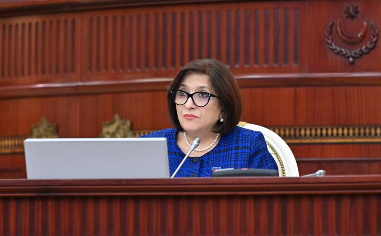 Milli Məclisin sədri Sahibə Qafarovanın parlamentin plenar iclasında Ulu Öndər Heydər Əliyev barədə çıxışı 