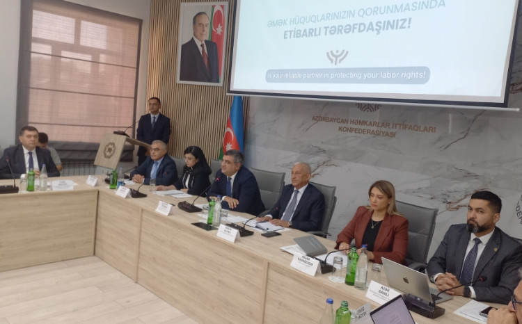 Azərbaycan Həmkarlar İttifaqları Konfederasiyasının 2025-2027-ci illər üzrə inkişaf strategiyası təsdiq edilib 