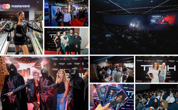 В CineMastercard состоялся яркий предпремьерный показ фильма «Трон: Арес» в формате ScreenX - ВИДЕО
