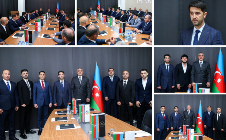 Arpaçay İdman Birliyinin prezidenti Əli Əsgərovun rəhbərliyi ilə iclas keçirildi! 