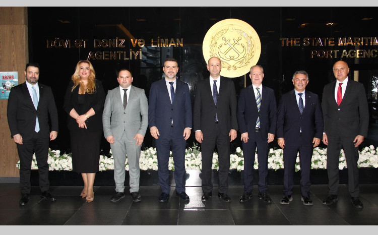 Dövlət Dəniz və Liman Agentliyində “Türk Loydu” Təsnifat Cəmiyyətinin nümayəndələri ilə görüş keçirilib 
