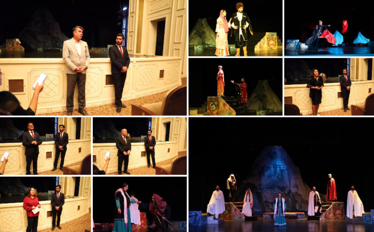 Naxçıvan Dövlət Milli Dram Teatrında Hüseyn Cavidin “Ana” əsərinin ictimai baxışı keçirilib 