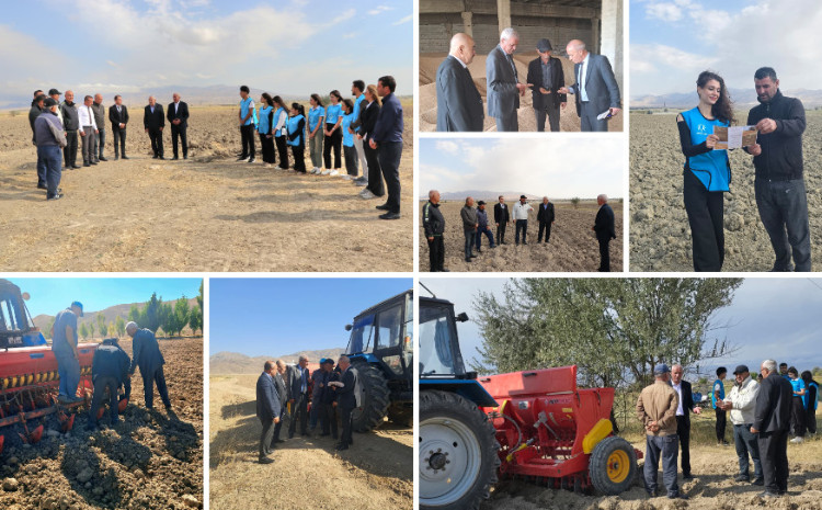 Naxçıvanda səyyar aqronom xidmətinə start verilib 