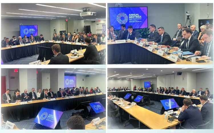 Taleh Kazimov Participates in the Annual Meeting of the World Bank and IMF Constituency Group 