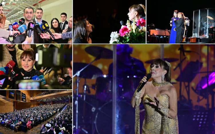 Nilüfər Konqres Mərkəzində sevgi və səmimiyyət dolu konsert proqramı ilə çıxış etdi 