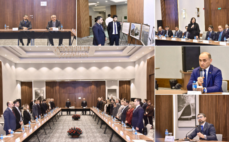 QDF-in təşkilatçılığı ilə “Qalib Azərbaycan: beş ildə Zəfərdən Zirvəyə” mövzusunda donor və tərəfdaşlarla görüş keçirilib 