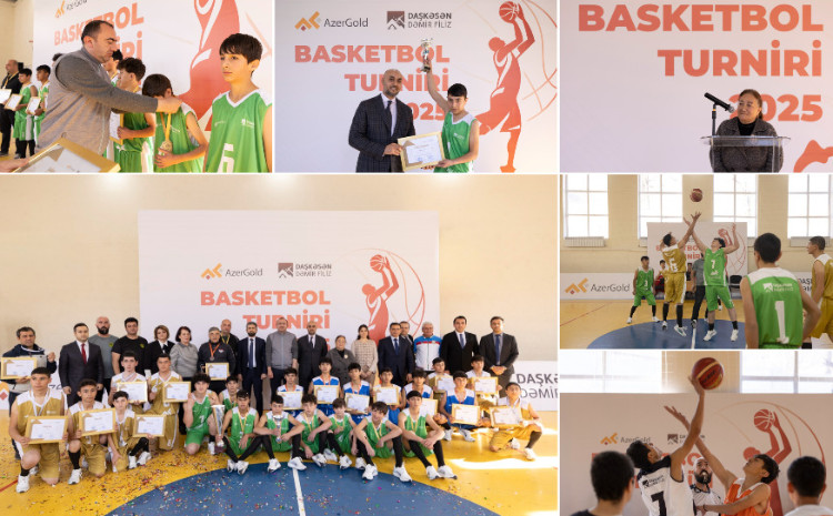 Basketball tournament held among schoolchildren in Dashkesan 