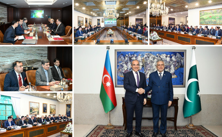 İqtisadiyyat naziri Mikayıl Cabbarov Pakistana səfər edib 