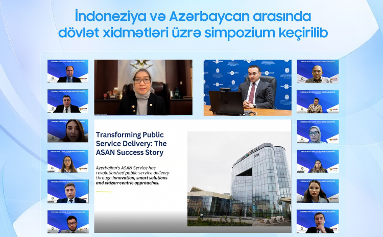 İndoneziya və Azərbaycan arasında dövlət xidmətləri üzrə Simpozium keçirilib 