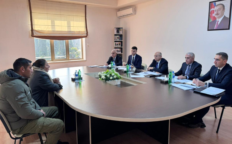 Energetika naziri Zərdabda vətəndaşları qəbul edib 