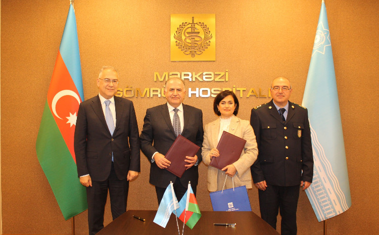 Mərkəzi Gömrük Hospitalı ilə Britaniya-Azərbaycan Həkim və Stomatoloqlar Assosiasiyası arasında əməkdaşlıq memorandumu imzalanıb 