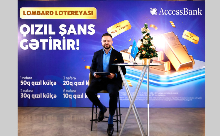 AccessBank объявил победителей второго тиража лотереи «Qızıl Şans» 