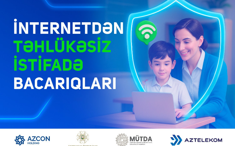 “İnternetdən təhlükəsiz istifadə bacarıqları” layihəsi çərçivəsində növbəti təlimlər təşkil olunub 