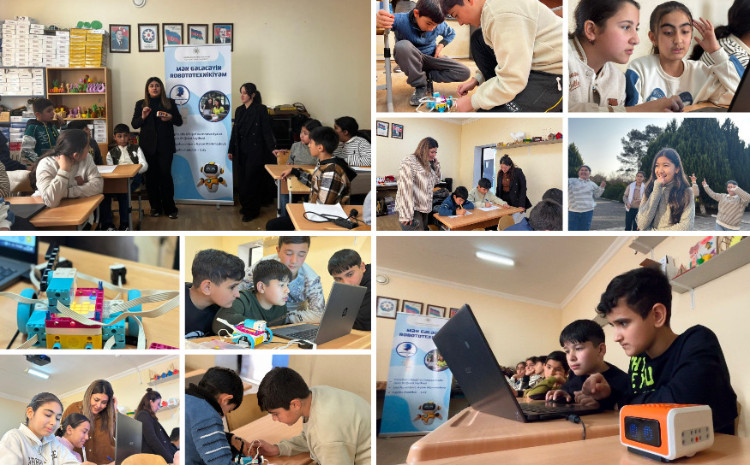 Goranboyda “Mən gələcəyin robototexnikiyəm” adlı qrant layihəsi icra olunur 