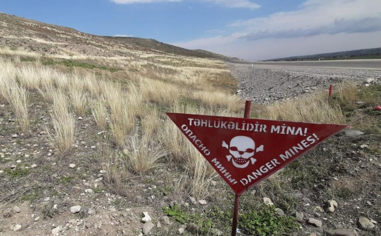 Xocalı rayonunda mina hadisəsi baş verib 