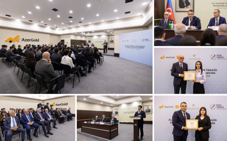 “AzerGold” QSC-nin 5-ci Təqaüd Proqramı müsabiqəsinin qalibləri mükafatlandırılıb 