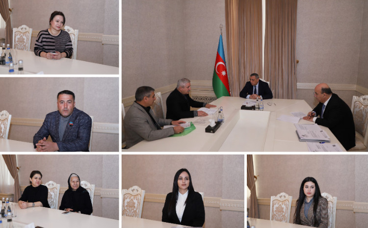 Dövlət Xidməti Xırdalanda vətəndaş qəbulu keçirdi 