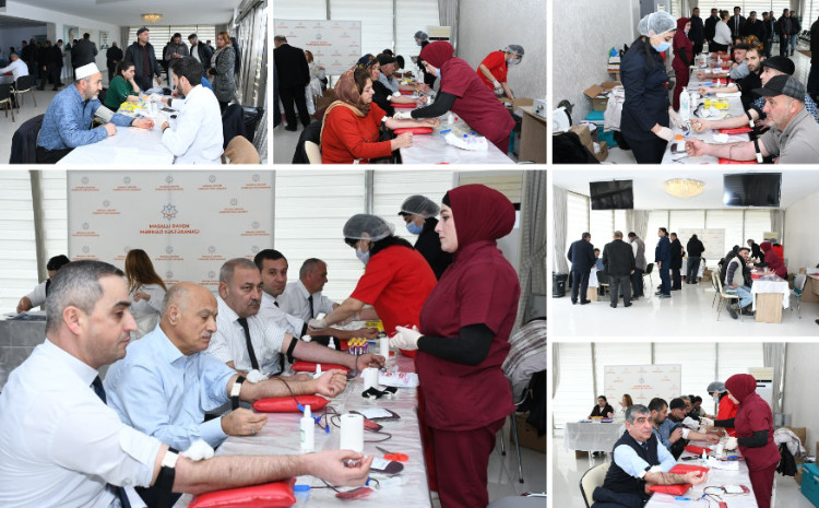 Masallıda “Talassemiyasız həyat naminə” ümumrayon qanvermə aksiyası 