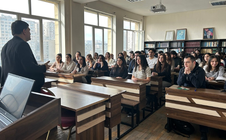 BDU-da elmi seminar: “Cənubi Qafqazda sülhün və təhlükəsizliyin təmin olunmasında Azərbaycanın rolu” 
