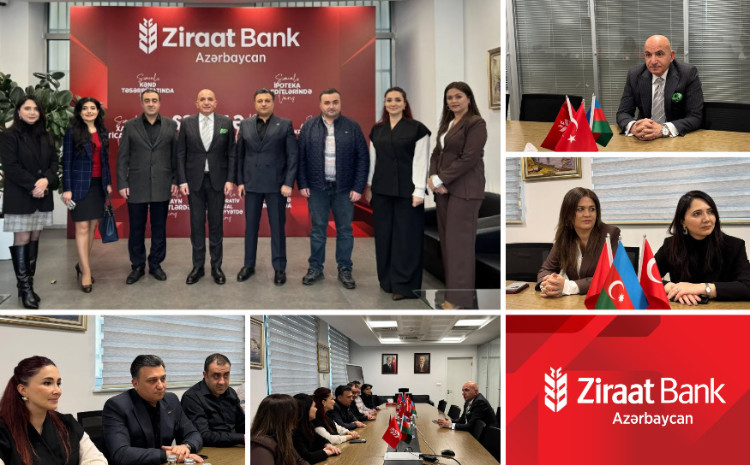 ATİB-in nümayəndə heyəti “Ziraat Bank Azərbaycan”ı ziyarət edib 