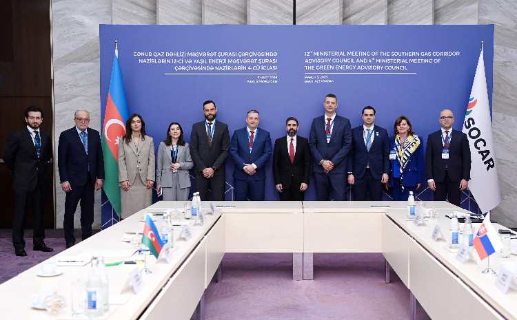 SOCAR-ın prezidenti SPP şirkətinin İdarə Heyətinin sədri ilə görüşüb 