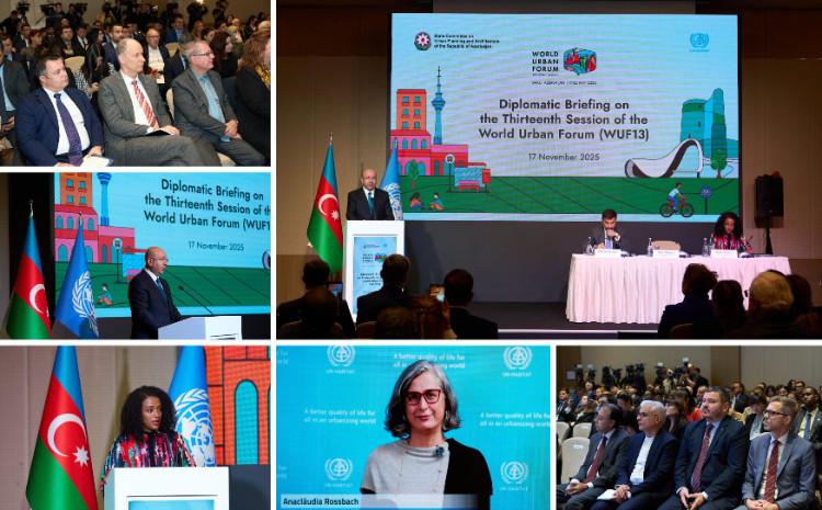 Information Session on WUF13 Preparations Held for the Diplomatic Corps in Baku 