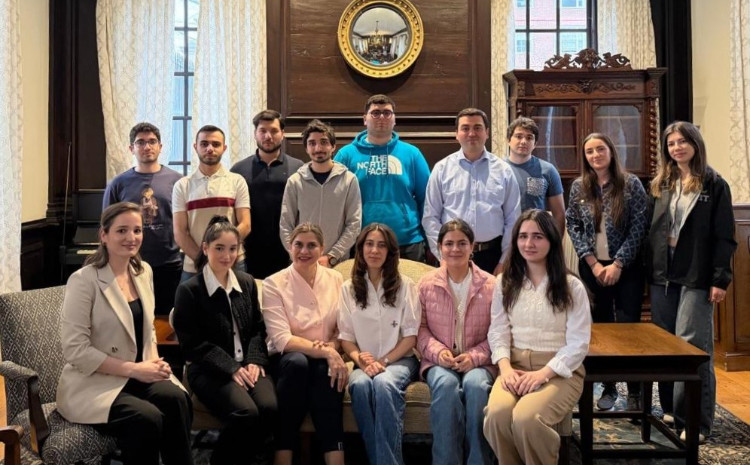 Bostonda azərbaycanlı tələbə və gənclərlə görüş olub 