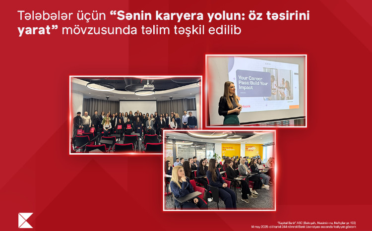 A training titled “Your career pass: build your own impact” was held for students benefiting from education loans 