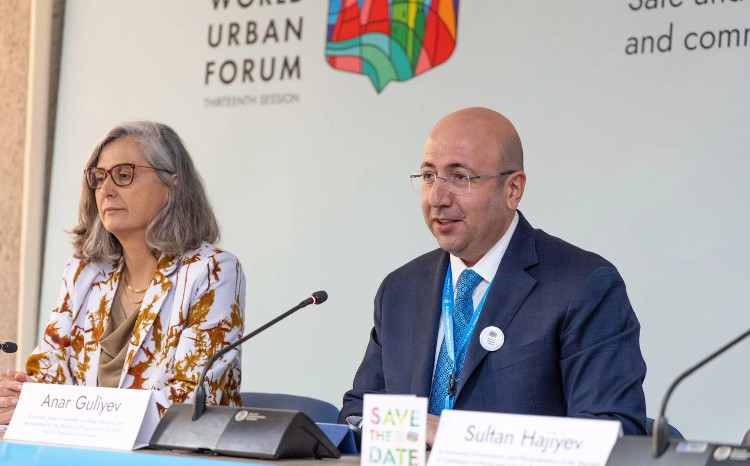 Nayrobidə BMT-nin Məskunlaşma Proqramının (UN-Habitat) İcraiyyə Şurasının 3-cü sessiyası çərçivəsində beynəlxalq media üçün brifinq təşkil olunub 