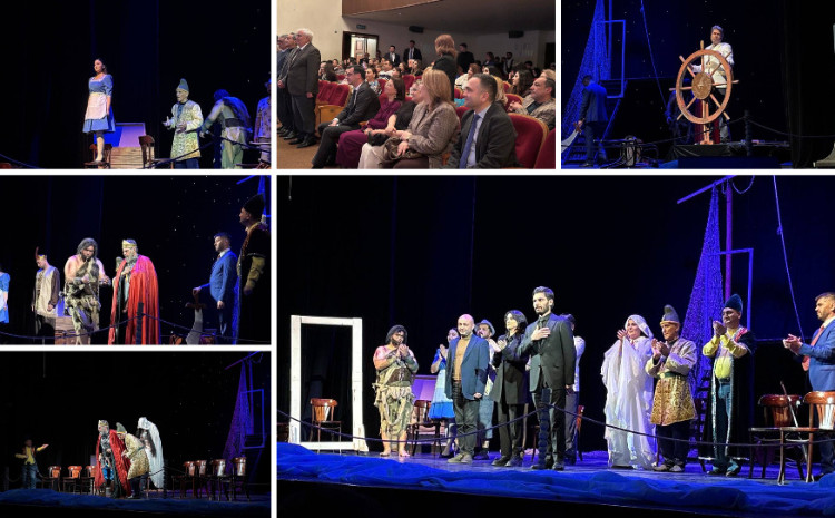 Naxçıvan teatrı Kamal Abdullanın tamaşasını Bakıda nümayiş etdirib 