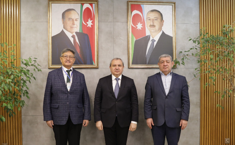 President of the International Academy of the Kazakh Language and the International Center for Turkology Visits BSU 