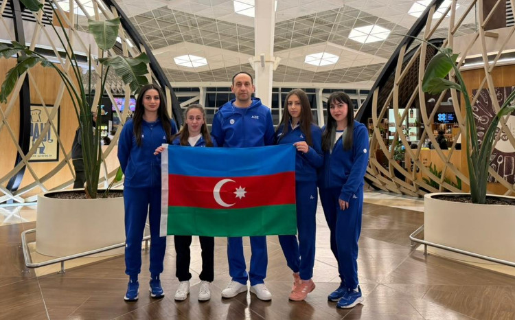 Stolüstü tennisçilər Qazaxıstana yola düşüblər 