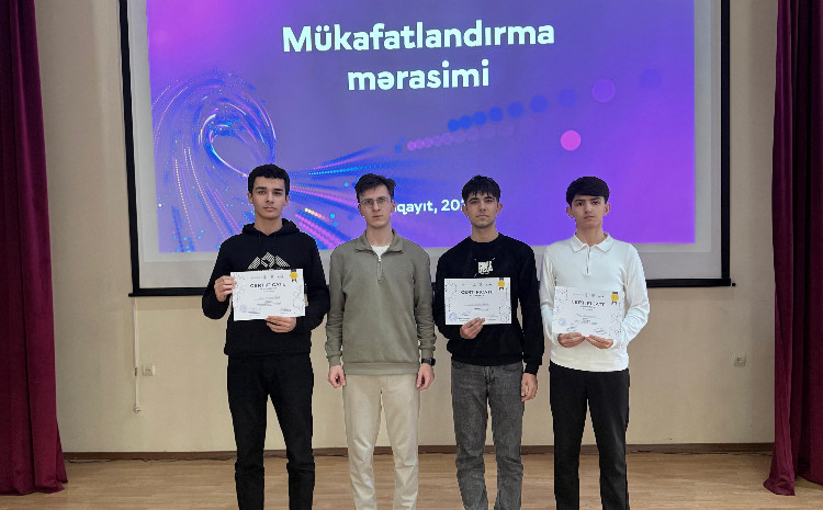 BSU Team Wins Prize at “Sumqayit Cup” Programming Competition 