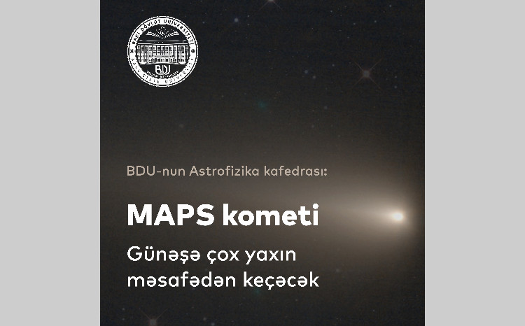 Астрофизики БГУ: «Комета MAPS пролетит очень близко к Солнцу» 