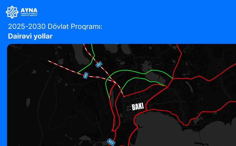 Bakıda tıxaclara son: 3 yeni strateji yol inşa olunur - VİDEO