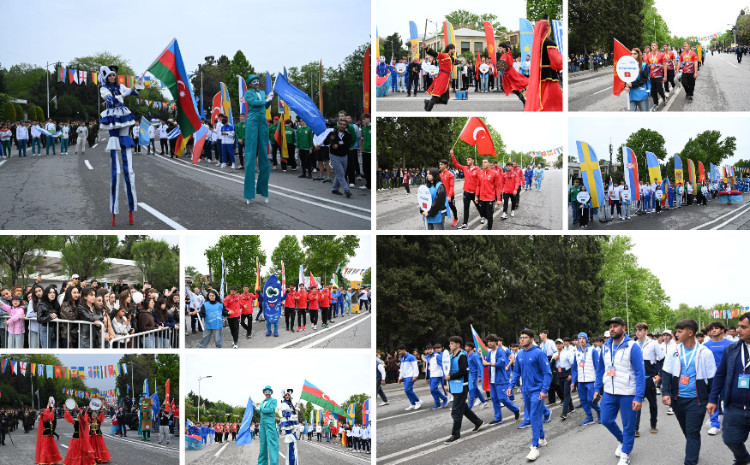 Avarçəkmə üzrə “Prezident Kuboku-2026”nın paradı keçirilib 