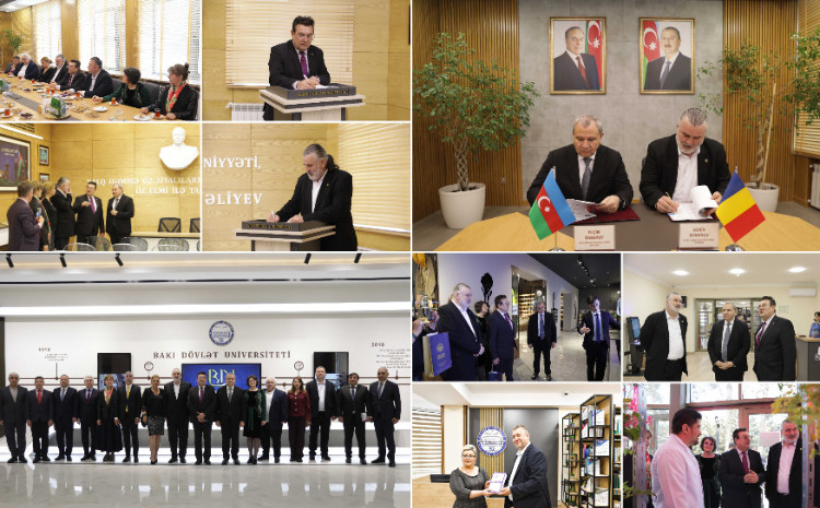 Baku State University, Petre Andrei University of Iași sign Memorandum of Cooperation 