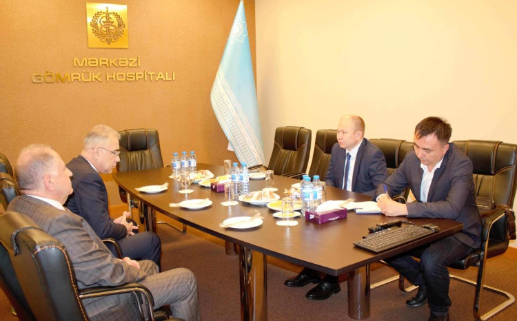 Заместитель министра здравоохранения Кыргызской Республики ознакомился с деятельностью Центрального таможенного госпиталя 