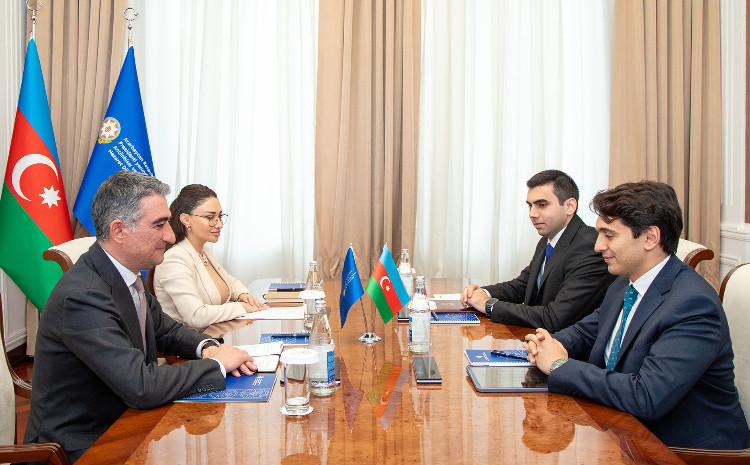 Dövlət Agentliyinin sədri Elnur Bağırov “Yüksəliş” müsabiqəsinin qalibi ilə görüşüb 