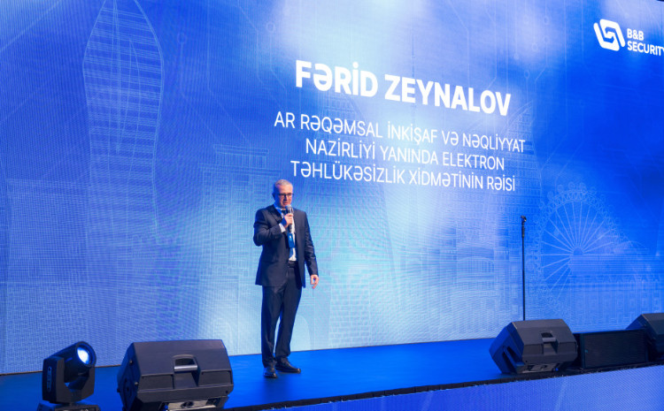 ETX-nin rəisi Fərid Zeynalov beynəlxalq “360° Cyber” günündə çıxış edib 