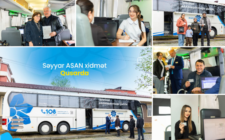 Səyyar ASAN xidmət Qusarda 
