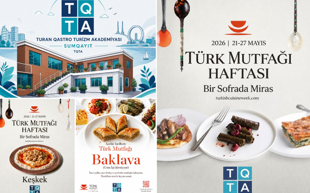 Turan Qastro Turizm Peşə Hazırlıq Mərkəzi Türk Mətbəxi Həftəsinə Hazırdır 