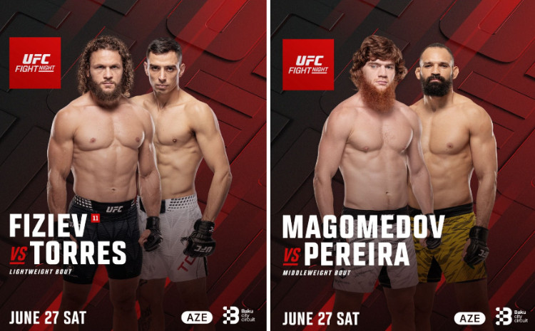 UFC returns to Baku: Main and co-main events officially confirmed for June 27 