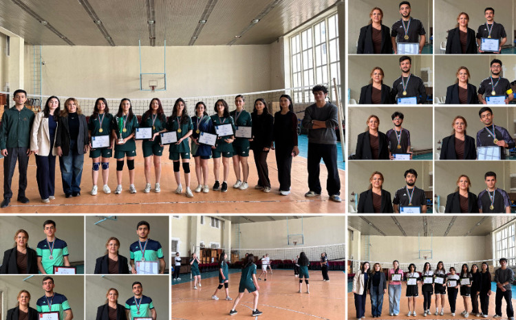 ADPU-da tələbələrarası voleybol turniri yekunlaşıb 