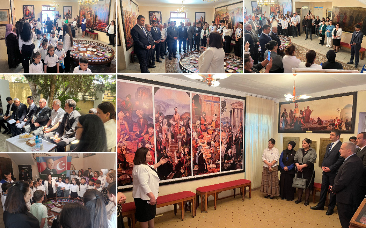 Ədəbiyyat Muzeyinin Aran Regional filialında keçirilən "Açıq qapı" günü ədəbiyyatsevərləri bir araya gətirib 