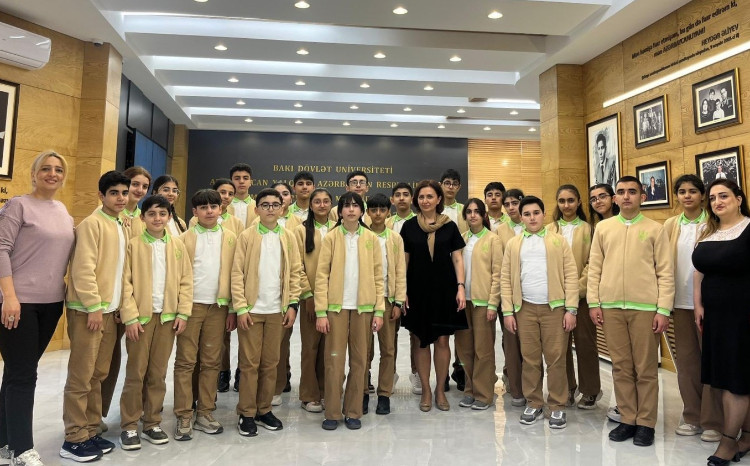 Chemistry-Biology Lyceum Students Visit BSU 