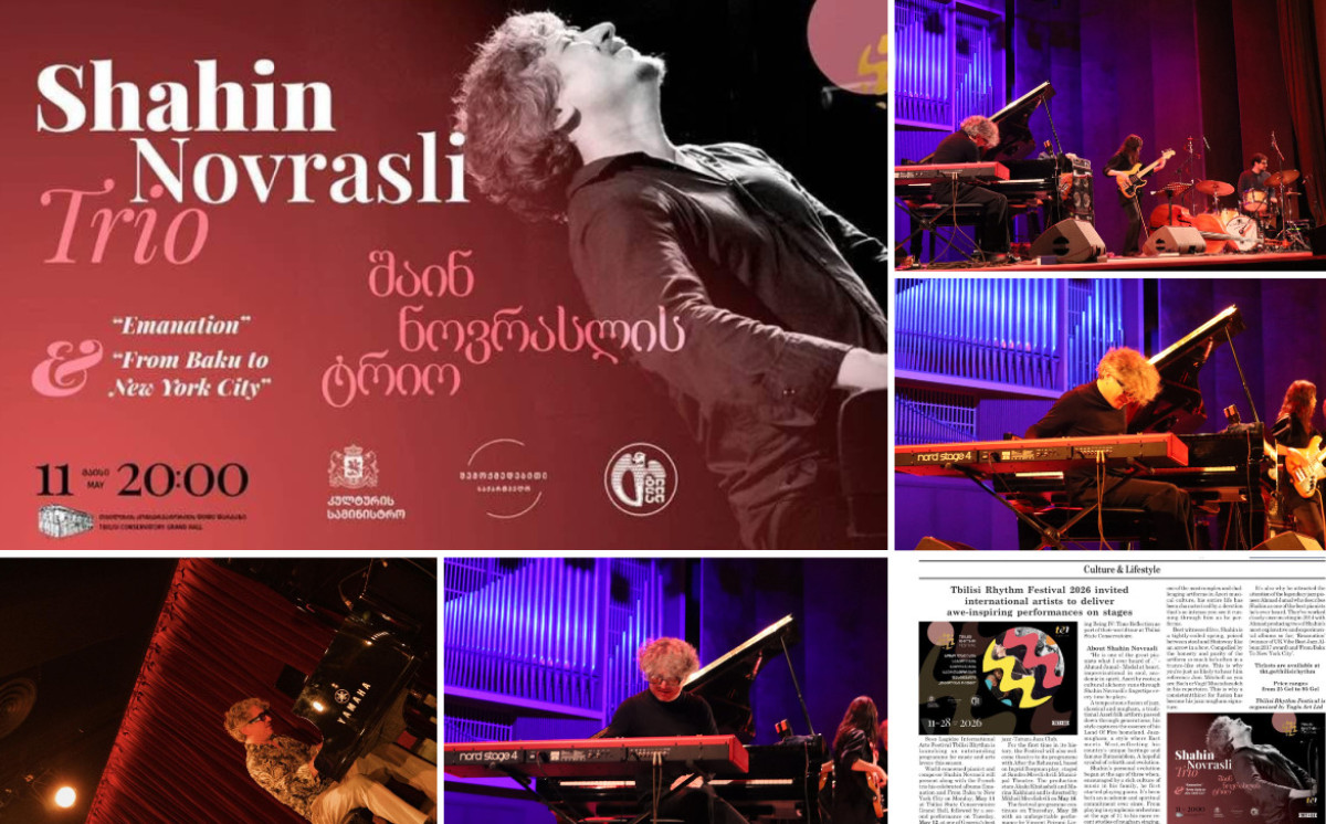 Şahin Növrəsli “Tbilisi Rhythm Festival-2026”da çıxış edib 